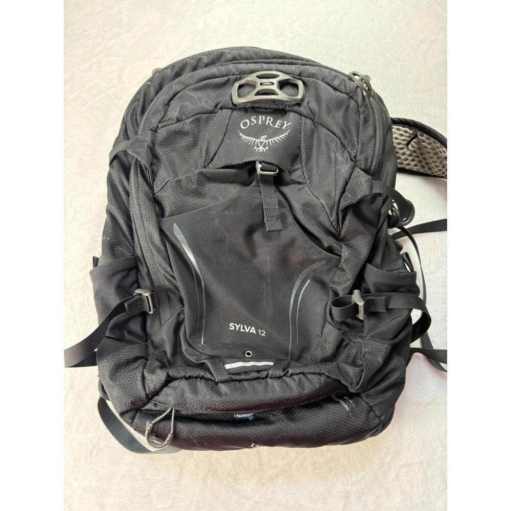 Osprey Sylva 12L Women's Cycling Hydration Backpack AirSpeed LidLock Black Bike‎